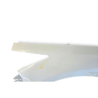 2014-2023 Infiniti Q50 Front Fender Left/Driver w/Molding White, F3101-4HKMA, F057, OEM, 2014, 2015, 2016, 2017, 2018, 2019, 2020, 2021, 2022, 2023