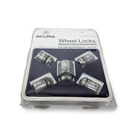 1999-2008 Acura TL Type-S Wheel Lock Lug Nut Set W/ Key 08181-SE7A2AA, F059, OEM, 1996, 1997, 1998, 1999, 2000, 2001, 2002, 2003, 2004, 2005, 2006, 2007, 2008