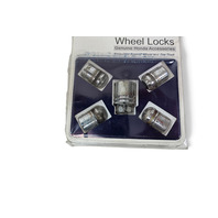 1999-2008 Acura TL Type-S Wheel Lock Lug Nut Set W/ Key 08181-SE7A2AA, F059, OEM, 1996, 1997, 1998, 1999, 2000, 2001, 2002, 2003, 2004, 2005, 2006, 2007, 2008