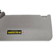 2007-2008 Acura TL Sun Visor Sunvisor Left/Right Set Gray Grey 83230-SEP-A02ZE, F059, OEM, 2007, 2008