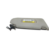 2007-2008 Acura TL Sun Visor Sunvisor Left/Right Set Gray Grey 83230-SEP-A02ZE, F059, OEM, 2007, 2008