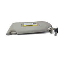 2007-2008 Acura TL Sun Visor Sunvisor Left/Right Set Gray Grey 83230-SEP-A02ZE, F059, OEM, 2007, 2008