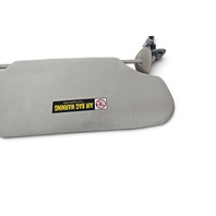 2007-2008 Acura TL Sun Visor Sunvisor Left/Right Set Gray Grey 83230-SEP-A02ZE, F059, OEM, 2007, 2008