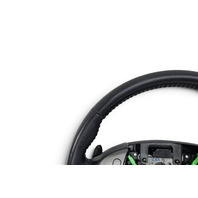 2007-2008 Acura TL Type-S Steering Wheel Black Leather w/Switches, 78501-SEP-A01ZA, F059, OEM, 2007, 2008