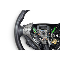2007-2008 Acura TL Type-S Steering Wheel Black Leather w/Switches, 78501-SEP-A01ZA, F059, OEM, 2007, 2008