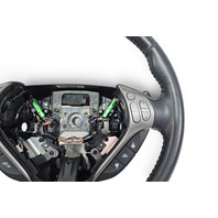 2007-2008 Acura TL Type-S Steering Wheel Black Leather w/Switches, 78501-SEP-A01ZA, F059, OEM, 2007, 2008