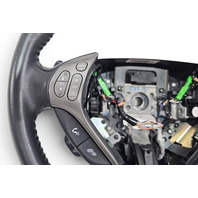 2007-2008 Acura TL Type-S Steering Wheel Black Leather w/Switches, 78501-SEP-A01ZA, F059, OEM, 2007, 2008