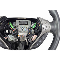 2007-2008 Acura TL Type-S Steering Wheel Black Leather w/Switches, 78501-SEP-A01ZA, F059, OEM, 2007, 2008