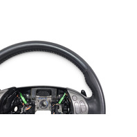 2007-2008 Acura TL Type-S Steering Wheel Black Leather w/Switches, 78501-SEP-A01ZA, F059, OEM, 2007, 2008