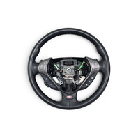 2007-2008 Acura TL Type-S Steering Wheel Black Leather w/Switches, 78501-SEP-A01ZA, F059, OEM, 2007, 2008