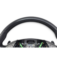 2007-2008 Acura TL Type-S Steering Wheel Black Leather w/Switches, 78501-SEP-A01ZA, F059, OEM, 2007, 2008