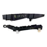 2004-2008 Acura TL Rear/Left Bumper Side Bracket Set Upper Lower 71599-SEP-A01, 71598-SEP-A00, F059, OEM, 2004, 2005, 2006, 2007, 2008