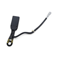 2004-2008 Acura TL Seat Belt Buckle, Right/Passenger Side, Black, 04813-SEP-A01ZA, F059, OEM, 2004, 2005, 2006, 2007, 2008