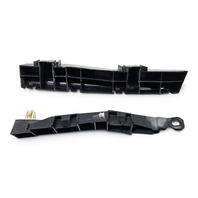 2004-2008 Acura TL Rear/Right Bumper Side Bracket Set Upper Lower 71594-SEP-A01, 71593-SEP-A00, F059, OEM, 2004, 2005, 2006, 2007, 2008