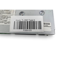 2007-2008 Acura TL Navigation DVD Deck Player Unit, 39540-SEP-A51, F059, OEM, 2007, 2008