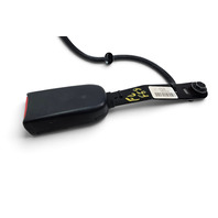 2005-2008 Acura TL Seat Belt Buckle Front Left Graphite Black, 04816-SEP-A11ZA, F059, OEM, 2005, 2006, 2007, 2008