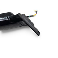 2007-2008 Acura TL Left/Driver Side View Mirror Black 76250-SEP-A12ZC, F059, OEM, 2007, 2008