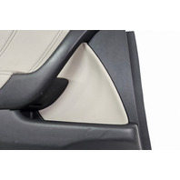 2007-2008 Acura TL Type-S Rear Left Door Panel Trim Black/Gray 83786-SEP-A11ZB, F059, OEM, 2007, 2008