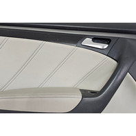 2007-2008 Acura TL Type-S Rear Left Door Panel Trim Black/Gray 83786-SEP-A11ZB, F059, OEM, 2007, 2008