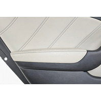 2007-2008 Acura TL Type-S Rear Left Door Panel Trim Black/Gray 83786-SEP-A11ZB, F059, OEM, 2007, 2008