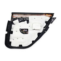 2007-2008 Acura TL Type-S Rear Left Door Panel Trim Black/Gray 83786-SEP-A11ZB, F059, OEM, 2007, 2008