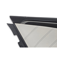 2007-2008 Acura TL Type-S Rear Left Door Panel Trim Black/Gray 83786-SEP-A11ZB, F059, OEM, 2007, 2008