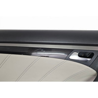 2007-2008 Acura TL Type-S Rear Left Door Panel Trim Black/Gray 83786-SEP-A11ZB, F059, OEM, 2007, 2008
