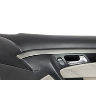 2007-2008 Acura TL Type-S Front Right Door Panel Trim Black/Gray, 83536-SEP-A13ZB, F059, OEM, 2007, 2008