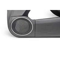 2007-2008 Acura TL Type-S Front Right Door Panel Trim Black/Gray, 83536-SEP-A13ZB, F059, OEM, 2007, 2008