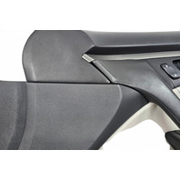 2007-2008 Acura TL Type-S Front Right Door Panel Trim Black/Gray, 83536-SEP-A13ZB, F059, OEM, 2007, 2008