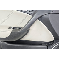 2007-2008 Acura TL Type-S Front Left Door Panel Lining Trim Black/Gray, 83586-SEP-A13ZB, F059, OEM, 2007, 2008