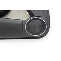 2007-2008 Acura TL Type-S Front Left Door Panel Lining Trim Black/Gray, 83586-SEP-A13ZB, F059, OEM, 2007, 2008