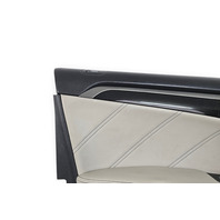 2007-2008 Acura TL Type-S Front Left Door Panel Lining Trim Black/Gray, 83586-SEP-A13ZB, F059, OEM, 2007, 2008