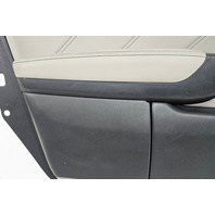 2007-2008 Acura TL Type-S Front Left Door Panel Lining Trim Black/Gray, 83586-SEP-A13ZB, F059, OEM, 2007, 2008