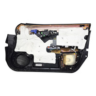 2007-2008 Acura TL Type-S Front Left Door Panel Lining Trim Black/Gray, 83586-SEP-A13ZB, F059, OEM, 2007, 2008