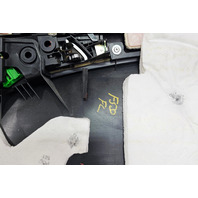 2007-2008 Acura TL Type-S Front Left Door Panel Lining Trim Black/Gray, 83586-SEP-A13ZB, F059, OEM, 2007, 2008