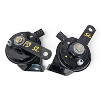 2005-2008 Acura TL High/Low Note Horn Assembly 38150-SEP-306, 38100-SEP-306, F059, OEM, 2005, 2006, 2007, 2008