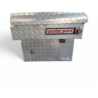 Weather Guard Aluminum Tool Box Used, RNDM