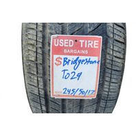 Used Tire Bridgestone Turanza QuietTrack 245/50R17 Set of (3) 2022 $$