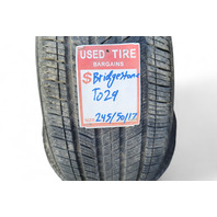 Used Tire Bridgestone Turanza QuietTrack 245/50R17 Set of (3) 2022 $$