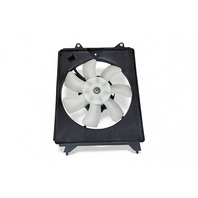 Honda HR-V HRV 16-21 Right Condenser Radiator Cooling Fan w/ Shroud, 38615-50W-H01, 38616-51B-H01, RNDM, OEM, 2016, 2017, 2018, 2019, 2020, 2021