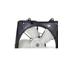 Honda HR-V HRV 16-21 Left Condenser Radiator Cooling Fan w/ Shroud, 38616-5R1-003, 19015-51B-H01, RNDM, OEM, 2016, 2017, 2018, 2019, 2020, 2021