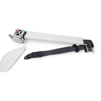 2007-2008 Honda Element Seat Belt Retractor Left/Driver Black 04818-SCV-L00ZA, RNDM, OEM, 2007, 2008