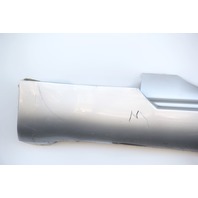 Nissan 350Z 04-09 Coupe Rocker Panel Molding, Left/Driver Side Silver Factory, A585, OEM, 2004, 2005, 2006, 2007, 2008, 2009