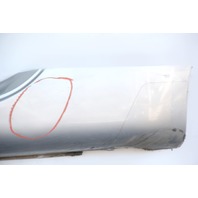 Nissan 350Z 04-09 Coupe Rocker Panel Molding, Left/Driver Side Silver Factory, A585, OEM, 2004, 2005, 2006, 2007, 2008, 2009