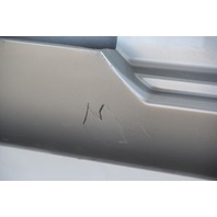 Nissan 350Z 04-09 Coupe Rocker Panel Molding, Left/Driver Side Silver Factory, A585, OEM, 2004, 2005, 2006, 2007, 2008, 2009