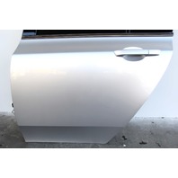 Acura TL 09-14 Rear Door Assembly Left/Driver's Side, Silver 67550-TK4-A90, A825, OEM, 2009, 2010, 2011, 2012, 2013, 2014