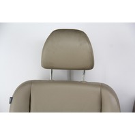 Honda Accord 05-07 Sedan Hybrid Left/Right Side Seat w/ Head Rest Tan Leather Set, A711, OEM, 2005, 2006, 2007