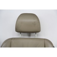 Honda Accord 05-07 Sedan Hybrid Left/Right Side Seat w/ Head Rest Tan Leather Set, A711, OEM, 2005, 2006, 2007