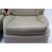 Honda Accord 05-07 Sedan Hybrid Left/Right Side Seat w/ Head Rest Tan Leather Set, A711, OEM, 2005, 2006, 2007